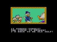 une photo d'Ã©cran de Deep Duck Trouble sur Sega Master System